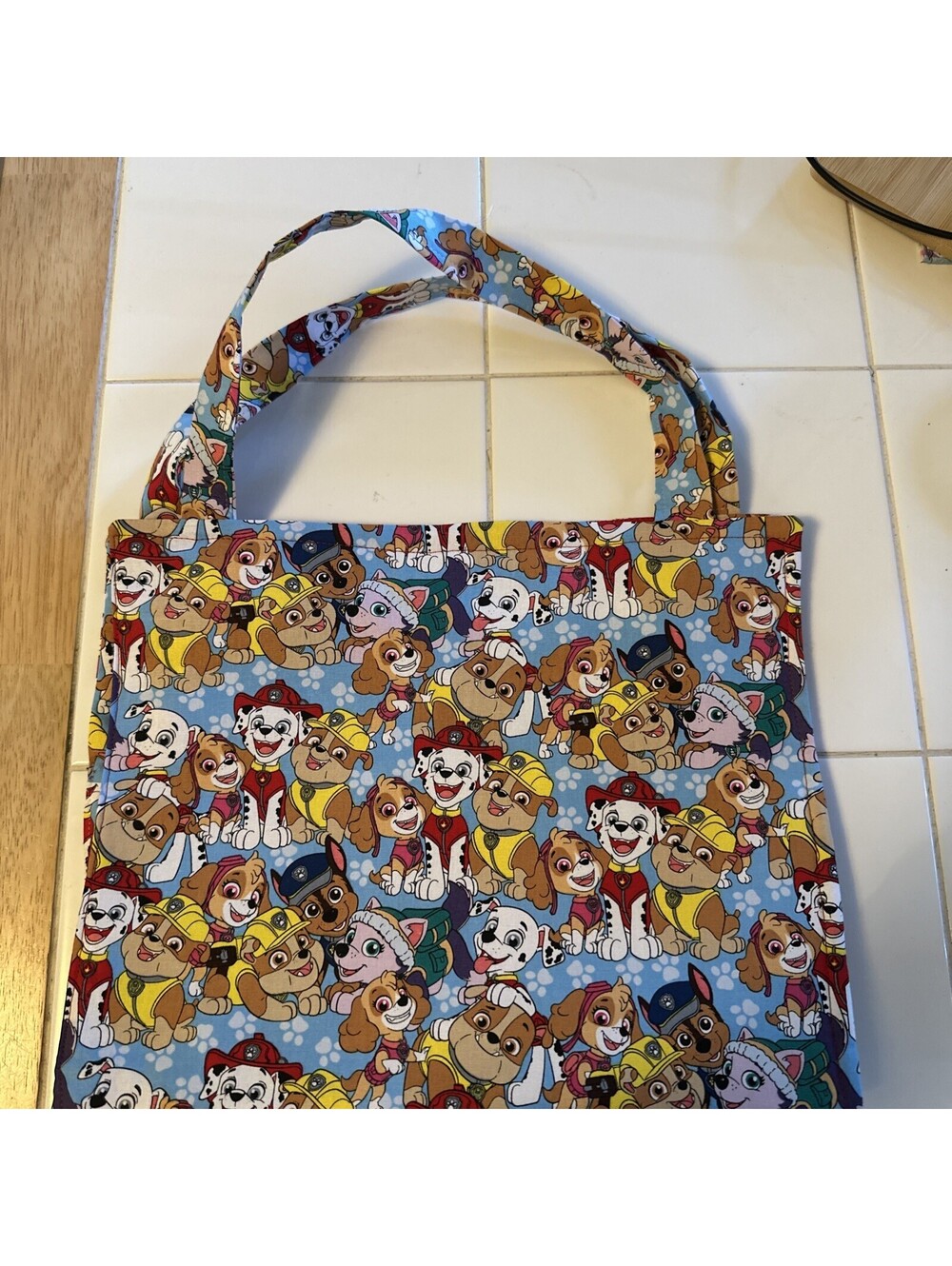 Handmade Children’s Art Supply Carryall Paw Patrol